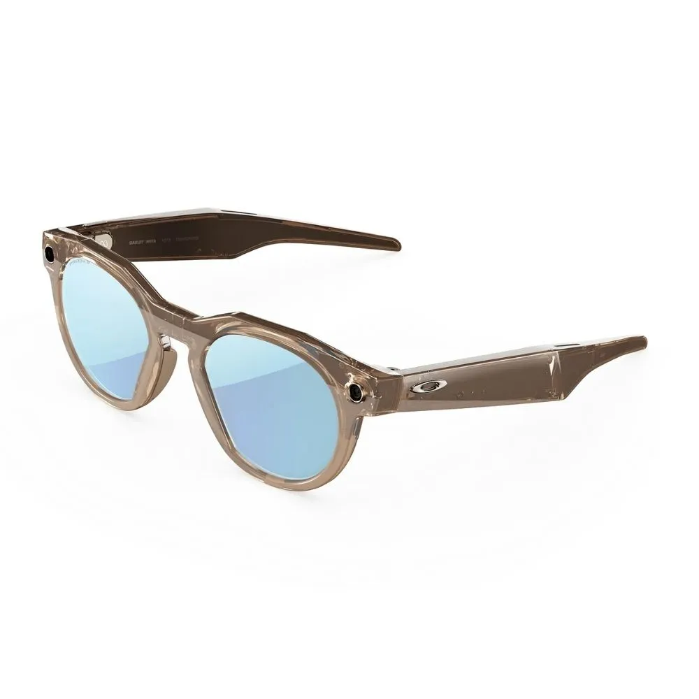 Oakley Meta HSTN, Brown Smoke / Prizm Deep Water Polarized, Standard