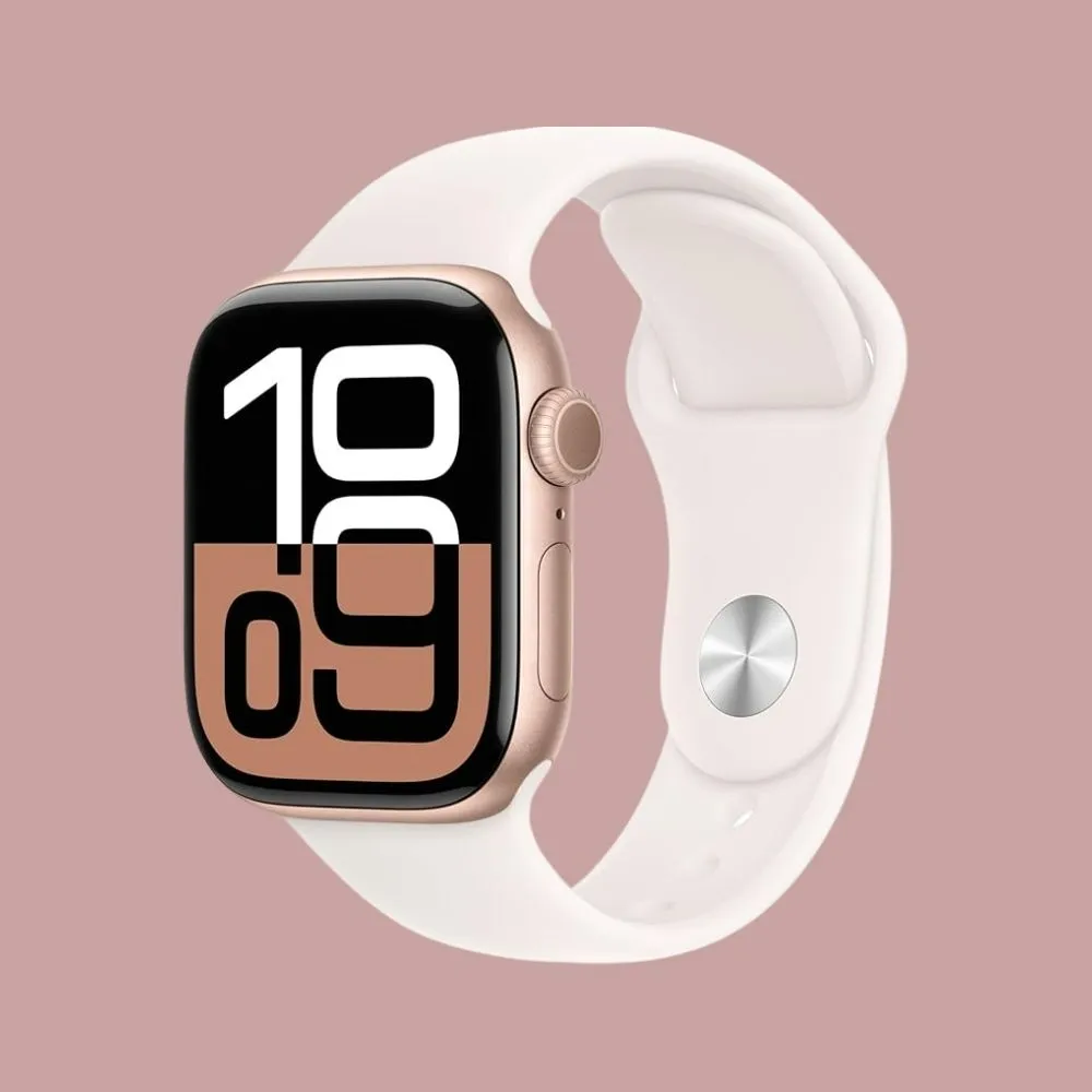 Apple Watch 10 GPS 粉色智慧手錶特價 82 折！現省NT75