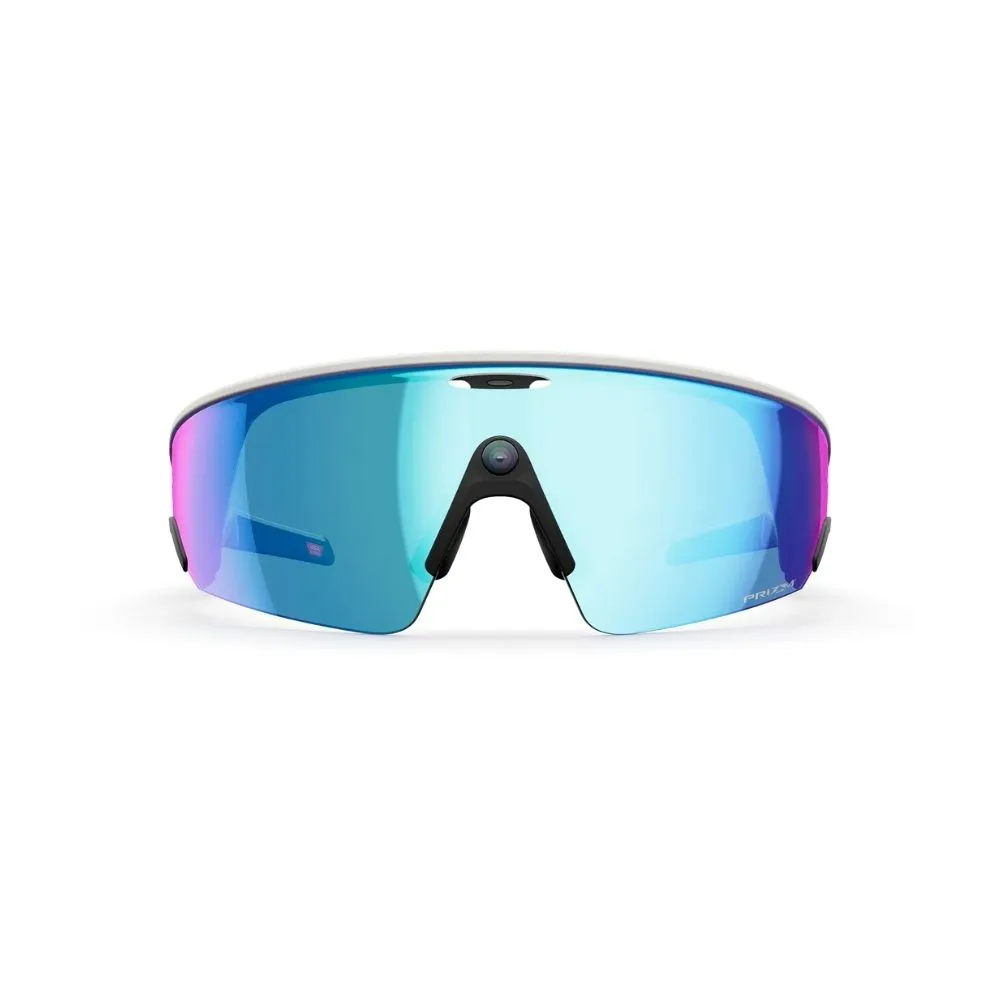 Oakley Meta Vanguard glasses, White, Prizm Sapphire, Standard