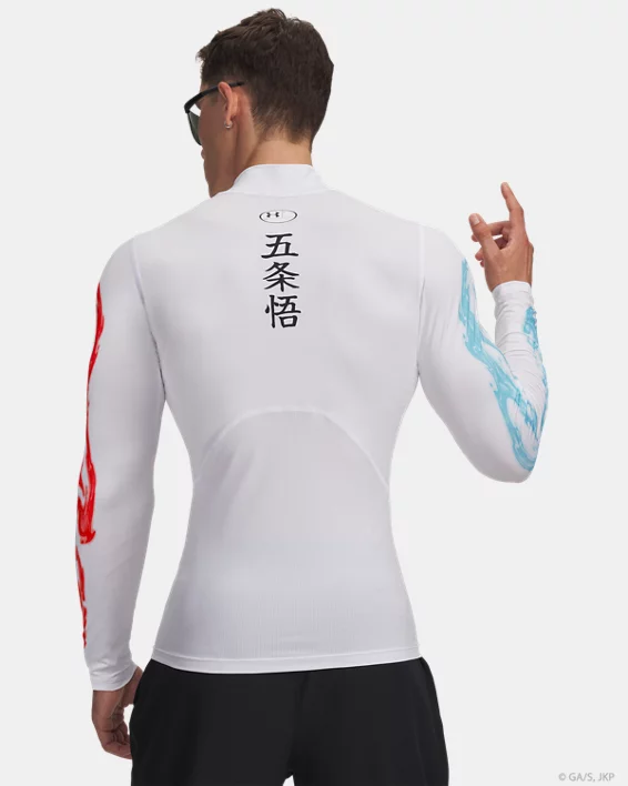 Under Armour HeatGear Gojo Men's Compression Mock Long Sleeve 咒術迴戰 五條悟