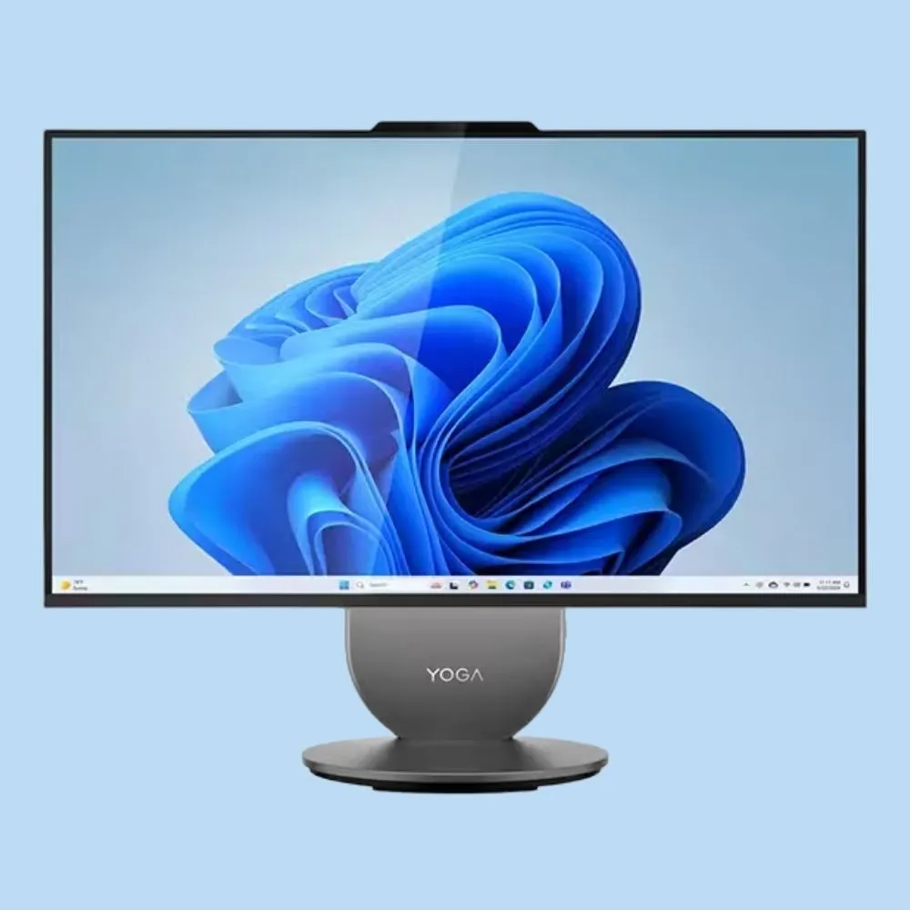 打造夢想工作空間！Lenovo Yoga AIO 27 吋旋轉螢幕， Delta-E 0.21 色準