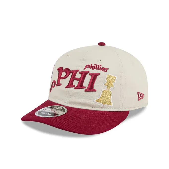 Philadelphia Phillies Scattered Patches Retro Crown 9FIFTY Snapback 3商品