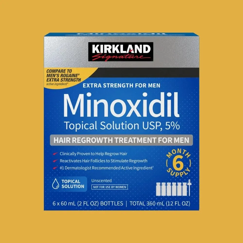 省錢新解方！Kirkland 生髮水 Minoxidil 5% 效果、副作用解析