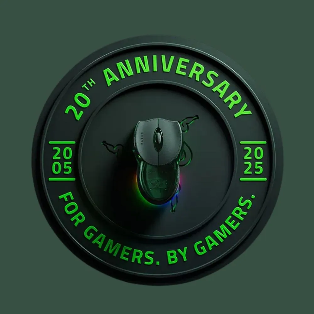 蛇王再臨！Razer Boomslang 20週年紀念版，頂級效能與經典設計的融合