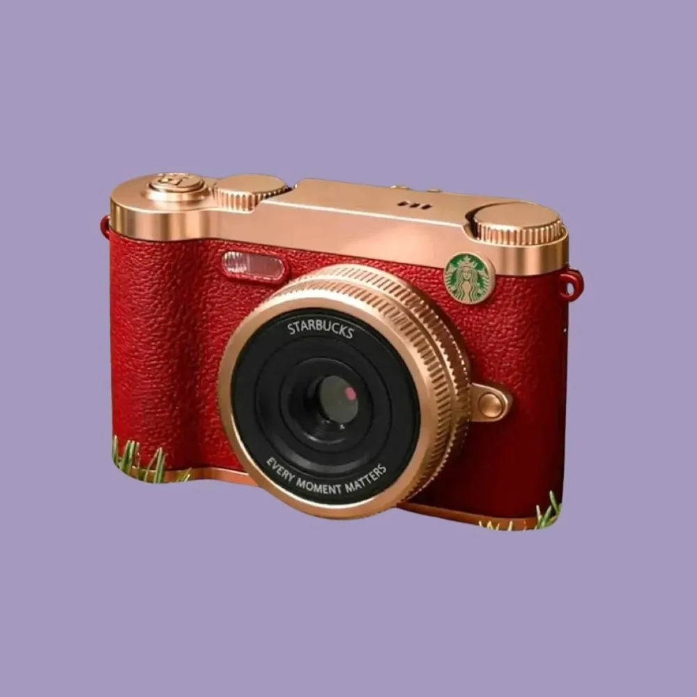 星巴克又出新玩具！聖誕氛圍復古CCD相機成社群焦點
