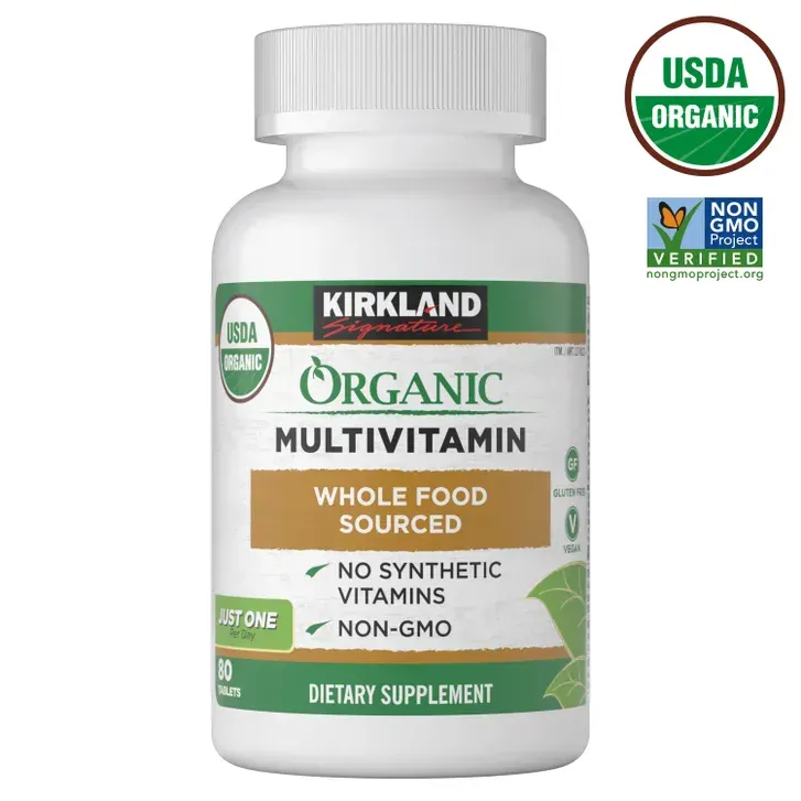 Kirkland Signature USDA Organic Multivitamin 6商品