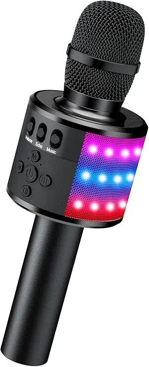 BONAOK Karaoke Microphone for Kids & Adults