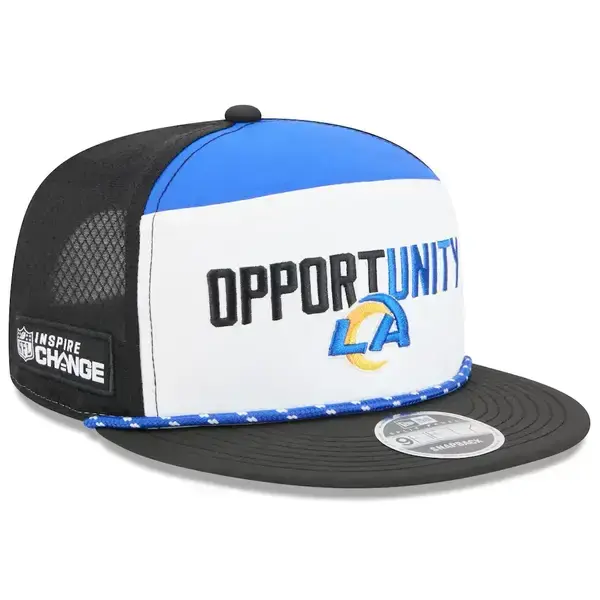 Los Angeles Rams New Era 2025 Inspire Change Split Panel 9FIFTY Snapback Hat 2商品