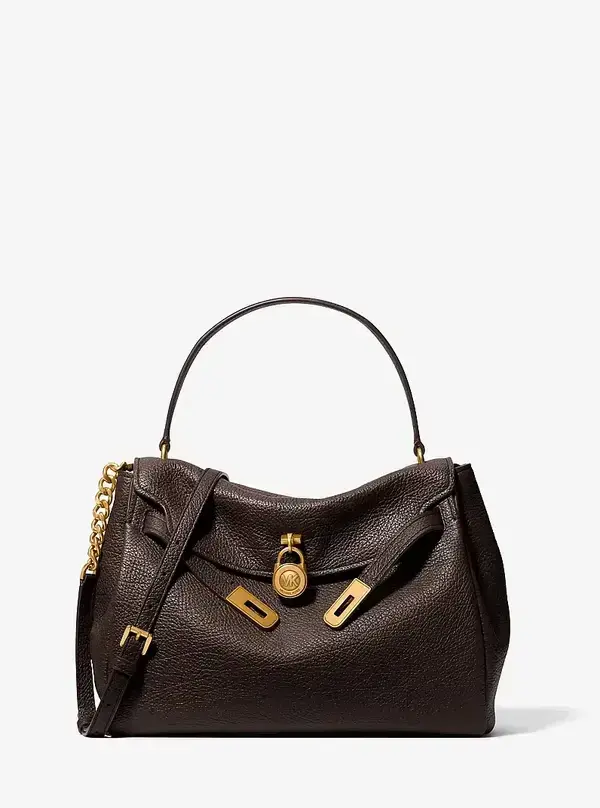 Michael Kors Hamilton Moderne Large Top Handle Slouchy Satchel Bag
